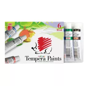 ICO Jež 16ml set tempera u 6 boja