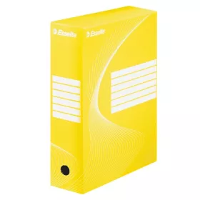 Esselte Boxycolor 10cm sárga archiváló doboz