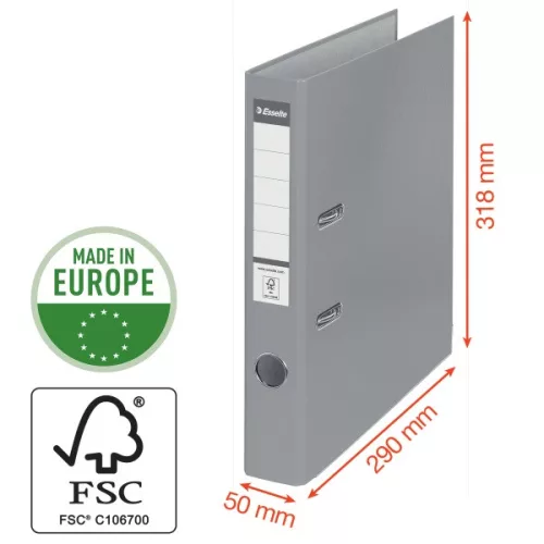 Esselte Economy A4 5cm sárga iratrendező