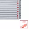 Esselte A4 A-Z-ig műanyag regiszter