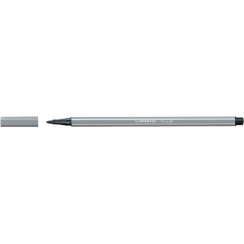 Stabilo Pen 68/95 középszürke rostirón