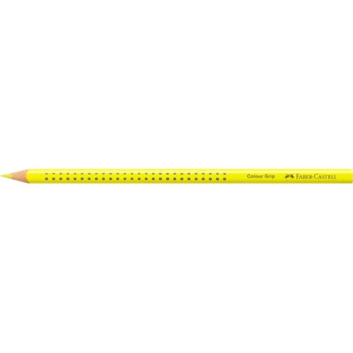 Faber-Castell Grip háromszögletű citromsárga színes ceruza