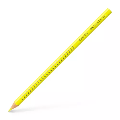 Faber-Castell Grip háromszögletű citromsárga színes ceruza