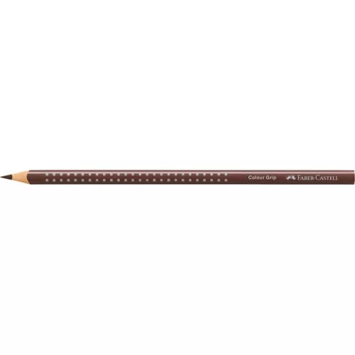 Faber-Castell Grip háromszögletű csokoládébarna színes ceruza