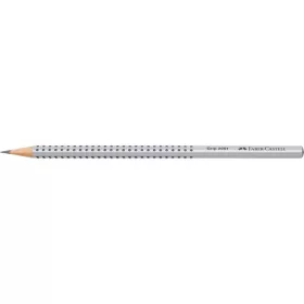   Faber-Castell Grip 2001 háromszögletű ezüst H grafitceruza