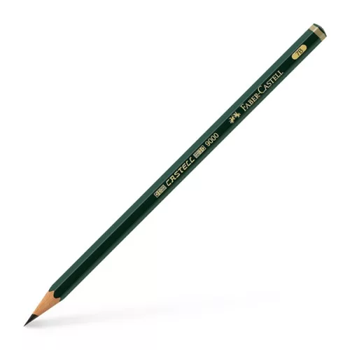 Faber-Castell 9000 hatszögletű 7B grafitceruza