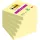Post-it® Super Sticky 654-S 76x76mm 90 Blatt gelber Notizblock 100% PEFC, SGSCH-PEFC-COC-110078