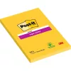 Post-it® Super Sticky Notizblock, 102 x 152 mm, liniert, 90 Blatt, narzissengelb, 100 % PEFC, SGSCH-PEFC-COC-110078