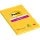 Post-it® Super Sticky Notizblock, 102 x 152 mm, liniert, 90 Blatt, narzissengelb, 100 % PEFC, SGSCH-PEFC-COC-110078