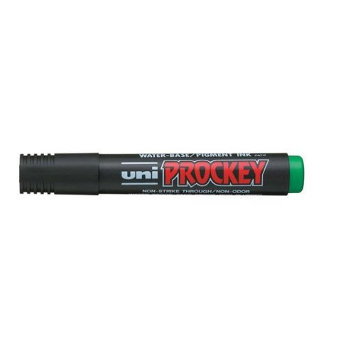 Uni PM-122 Prockey gömb hegyű zöld flipchart marker