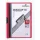 Robuster Duraclip A4-Clipordner für 60 Blatt, rot