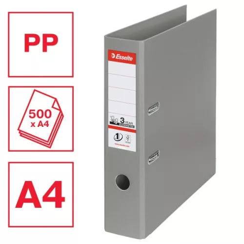 Esselte Standard A4 7,5cm szürke iratrendező
