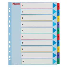 Esselte A4 extra széles újraírható 1-10 regiszter