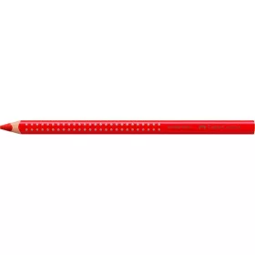   Faber-Castell Grip Jumbo háromszögletű eperpiros színes ceruza