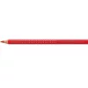 Faber-Castell Grip Jumbo háromszögletű eperpiros színes ceruza