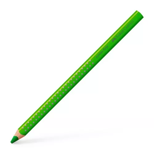 Faber-Castell Grip Jumbo háromszögletű almazöld színes ceruza