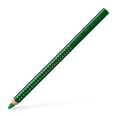 Faber-Castell Grip Jumbo háromszögletű mohazöld színes ceruza