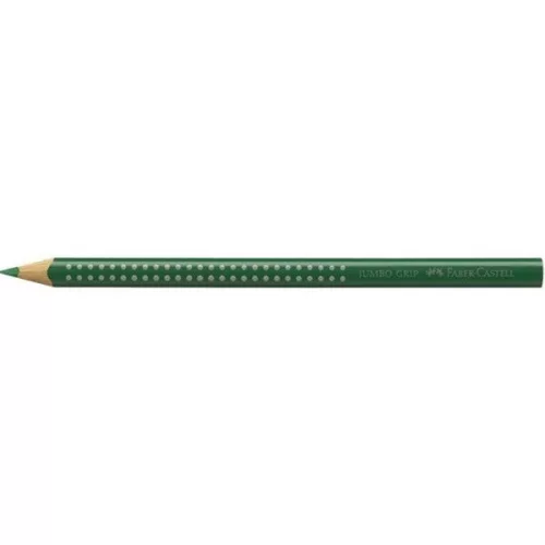 Faber-Castell Grip Jumbo háromszögletű mohazöld színes ceruza