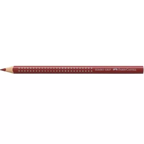 Faber-Castell Grip Jumbo háromszögletű gesztenyebarna színes ceruza