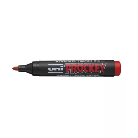 Uni PM122 Prockey gömb hegyű piros flipchart marker