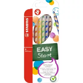 Stabilo Easy jobbkezes 6db-os színesceruza készlet