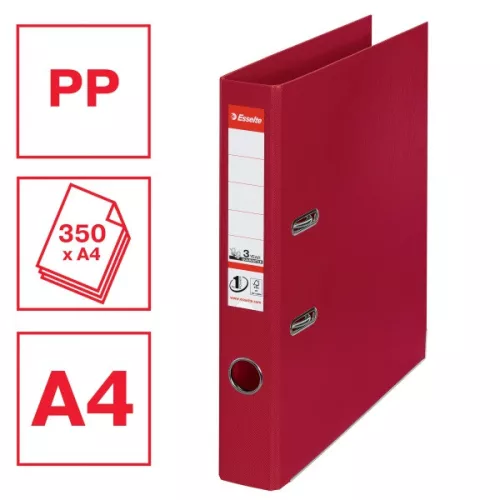 Esselte Standard A4 5cm bordó iratrendező