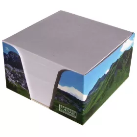 Caesar 85x85x50mm Würfelblock mit Papierbox