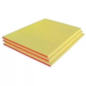 A4-Notizblock, gelb, kariert und geklebt