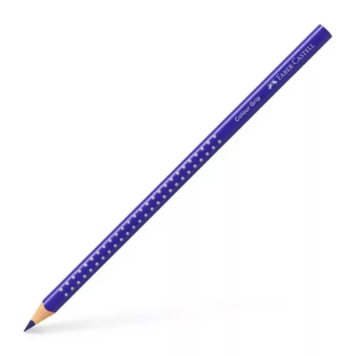Faber-Castell Grip háromszögletű szilvakék színes ceruza