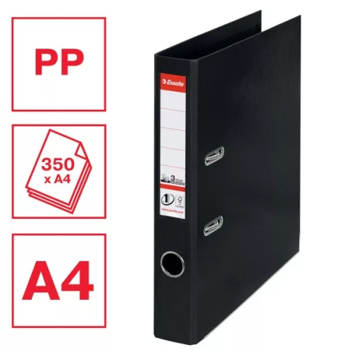 Esselte Standard Vivida A4 5cm fekete iratrendező