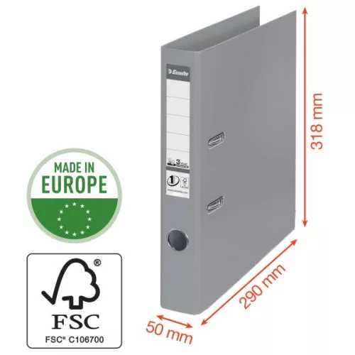Esselte Standard A4 5cm piros iratrendező