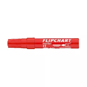 ICO Flipchart 11 piros marker