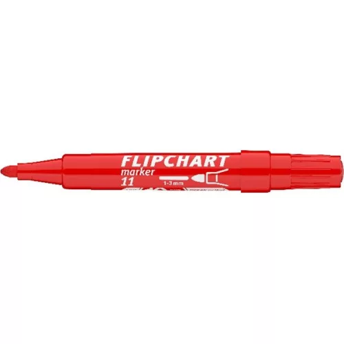 ICO Flipchart 11 piros marker
