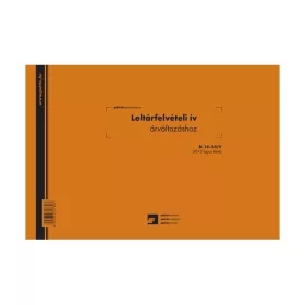   B.14-34 "Leltárfelvételi ív árváltozáshoz" nyomtatvány