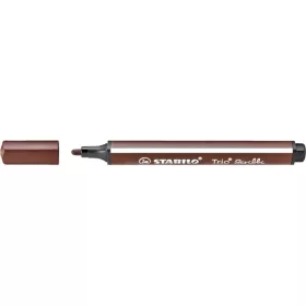 Stabilo Trio Scribbi barna filctoll