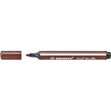 Stabilo Trio Scribbi barna filctoll