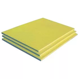Gelber, linierter A4-Haftnotizblock