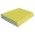 Gelber, linierter A4-Haftnotizblock