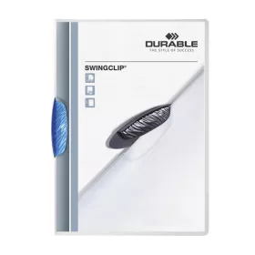 Robuster Swingclip A4-Ordner mit 30 Blatt Kapazität, blau