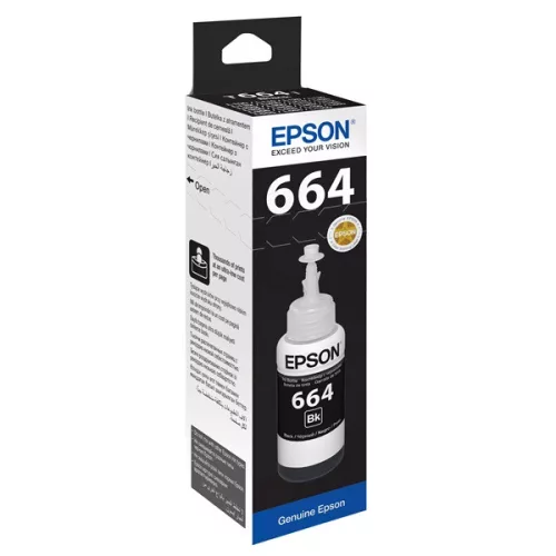 Epson C13T66414A T6641 70 ml EcoTank kompatibilna crna bočica s tintom