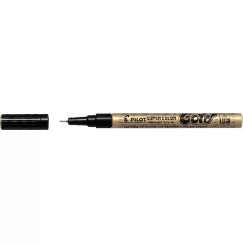 Pilot Super Color EF arany permanent marker
