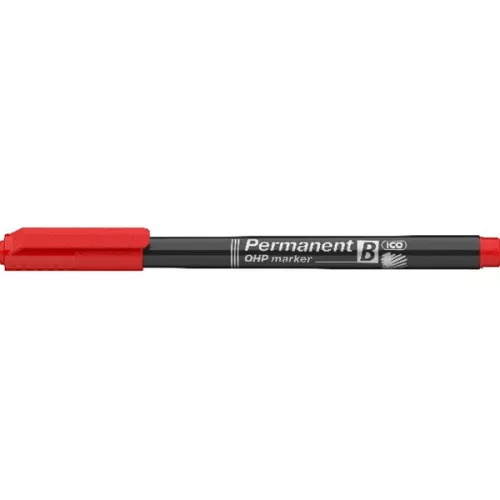 ICO OHP B 2-3mm piros permanent marker