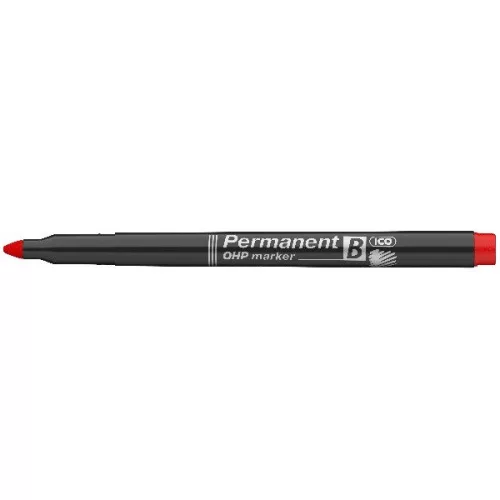 ICO OHP B 2-3mm piros permanent marker
