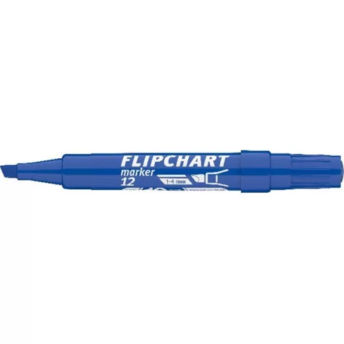 ICO Flipchart 12 kék marker
