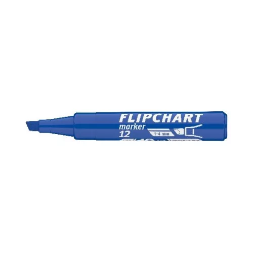 ICO Flipchart 12 kék marker