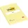 Post-it® Notizblock, 102 x 152 mm, quadratisch, selbstklebend, gelb, 100 % PEFC, SGSCH-PEFC-COC-110078