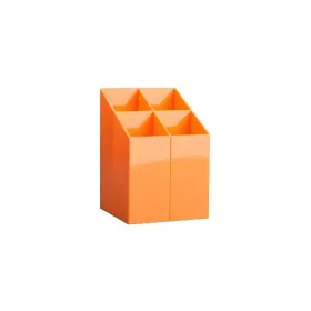 ICO Design szögletes narancssárga írószertartó