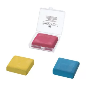 Faber-Castell Kunststoffbox, farbiger Tonradierer