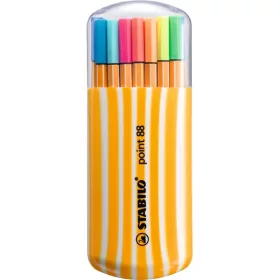   Stabilo Point 88 Zebrui neon 15+5db-os vegyes színű tűfilc készlet
