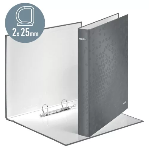 Leitz Wow A4 2 gyűrűs jégkék gyűrűskönyv